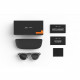 Смарт-очки Oakley Meta HSTN Clear Lens color: Clear to Grey Transitions
